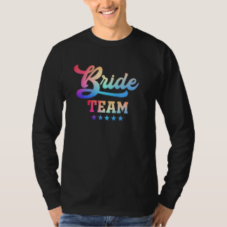 Hen Party Bride For Bachelorette Party BRIDE T-Shirt