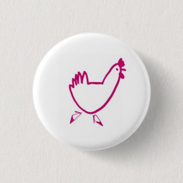 Hen Party Button Badge (Front)