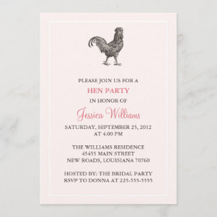 Hen Party Invitation
