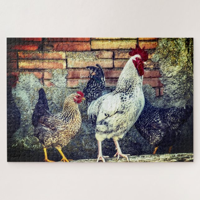 Hen Party Jigsaw Puzzle (Horizontal)