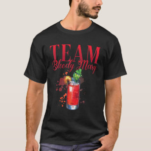 Hen Party Team Bloody Mary Cocktail For Bartender T-Shirt