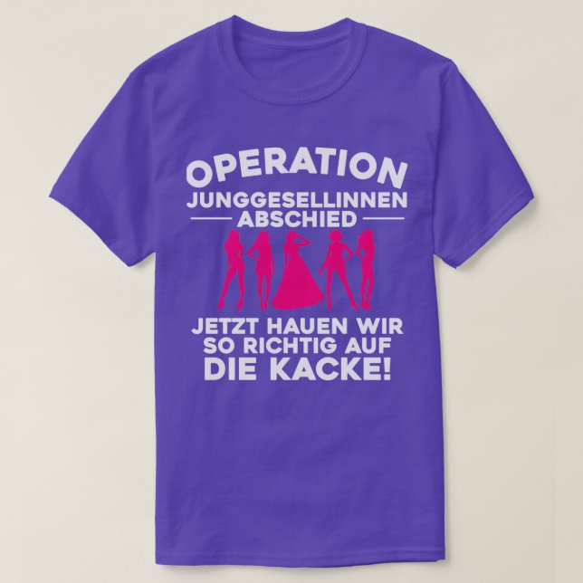 Hen Party Team Bride Gift 3 T-Shirt (Design Front)
