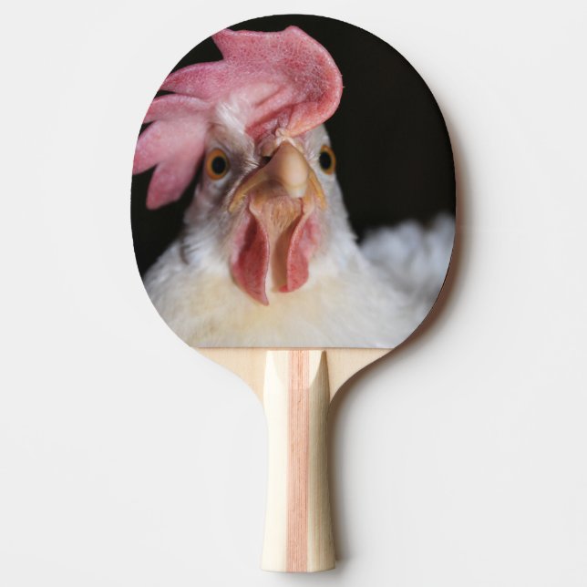 Hen Ping Pong Paddle (Front)