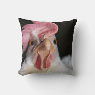 Hen Throw Pillow