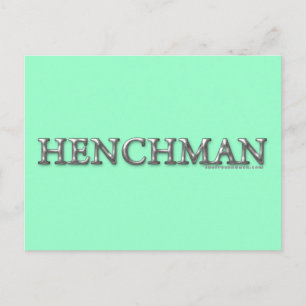 Henchman Postcard