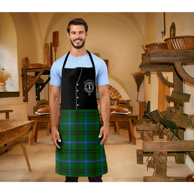 Henderson Clan Badge & Tartan Kilt Apron (Creator Uploaded)