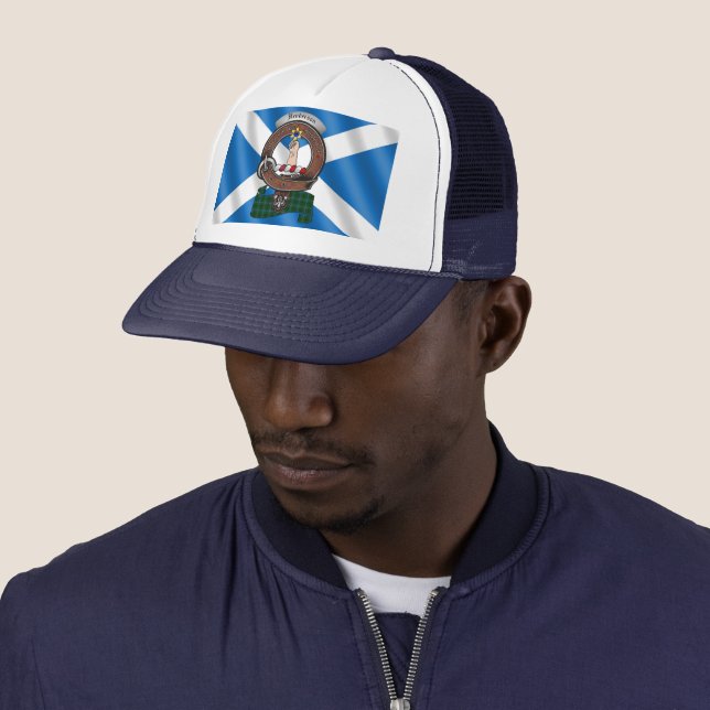 Henderson Clan Badge Trucker Hat (In Situ)