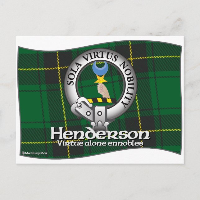 Henderson Clan Postcard (Front)