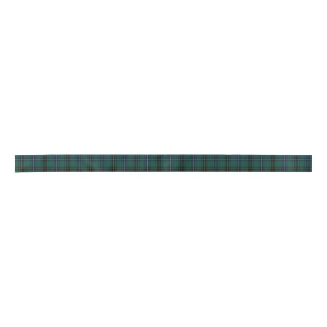 Henderson Clan Tartan Plaid Ribbon Satin Ribbon (Front)