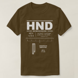 Henderson Executive Airport HND T-Shirt