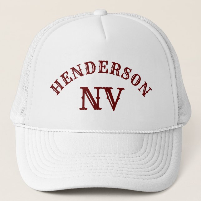 Henderson, Nevada Trucker Hat (Front)