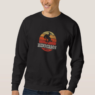 Henderson NV Vintage Country Western Retro Sweatshirt