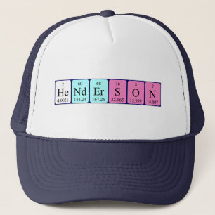 Henderson periodic table name hat