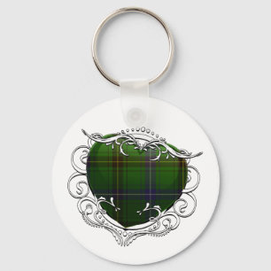 Henderson Tartan Heart Keychain