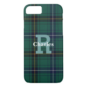 Henderson Tartan Plaid Monogrammed iPhone 7/8 Case