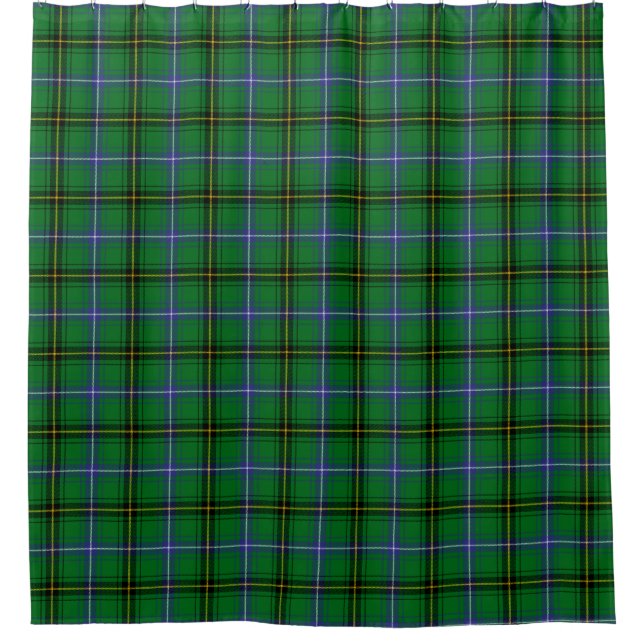 Henderson Tartan Shower Curtain (Front)