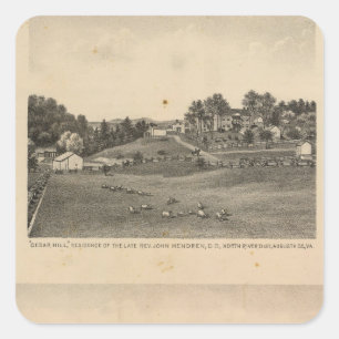 Hendren residences square sticker