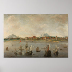 Hendrick Dubbels - View of Batavia Poster