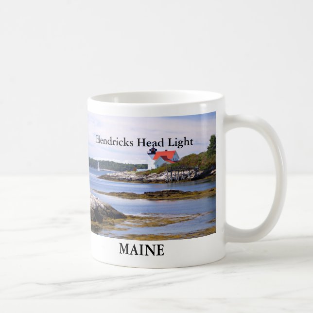 Hendricks Head Light, Maine Mug (Right)