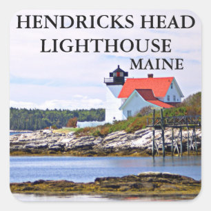 Hendricks Head Lighthouse, Maine Stickers
