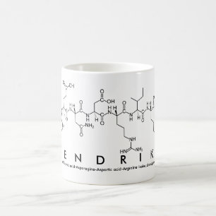 Hendrika peptide name mug