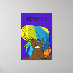 HENDRIX CANVAS PRINT
