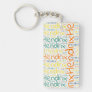 Hendrix Keychain