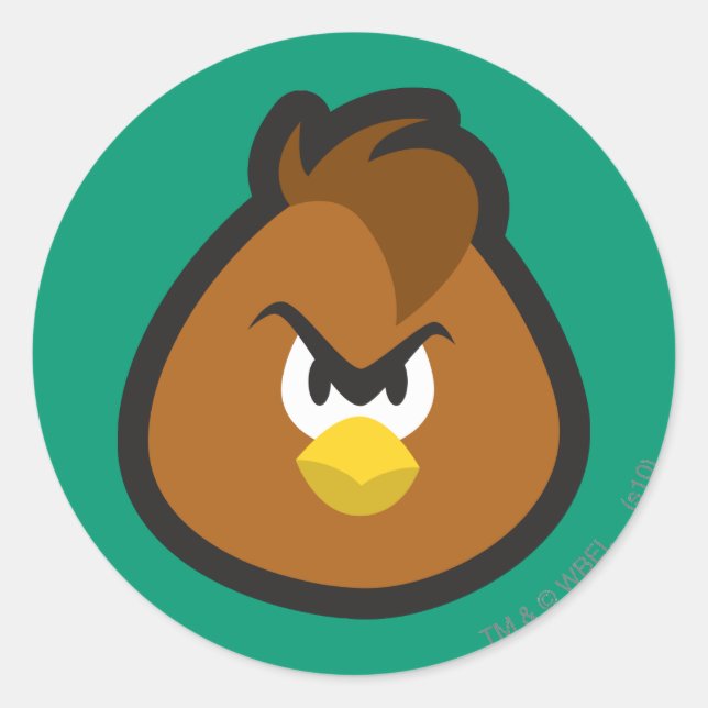 Henery Hawk 3 Classic Round Sticker (Front)