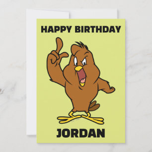 Henery Hawk Yelling Card