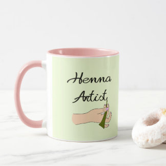 Henna Artist with Henna Cone Mug