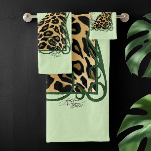 Henna Botanique Elégant Léopard Vert