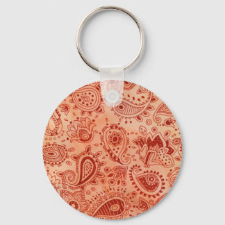 Henna Design Keychain