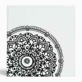 Henna Doodle Binder Design