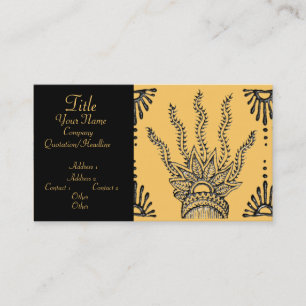 Henna Hand Business Card