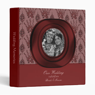 Henna Hand (Red) (Wedding) Binder