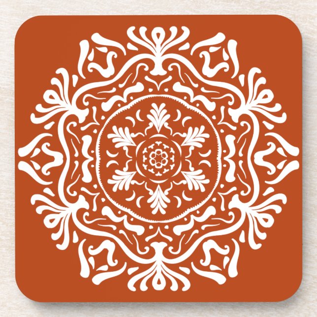 Henna Mandala Coaster (Front)