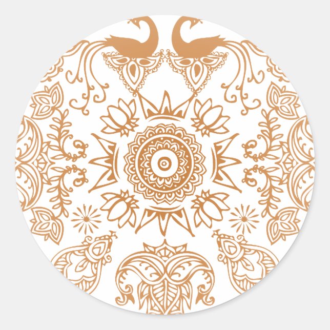 Henna Rock Stickers (Front)