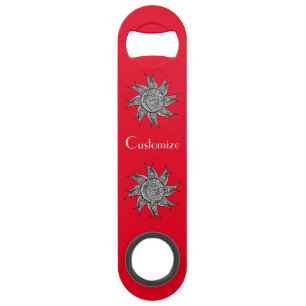 Henna-style Sun Tattoo Thunder_Cove Bar Key