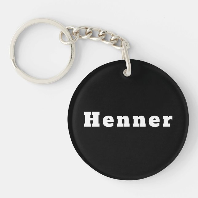 Henner Keychain (Front)