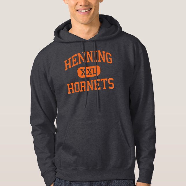 Henning - Hornets - High - Henning Minnesota Hoodie (Front)