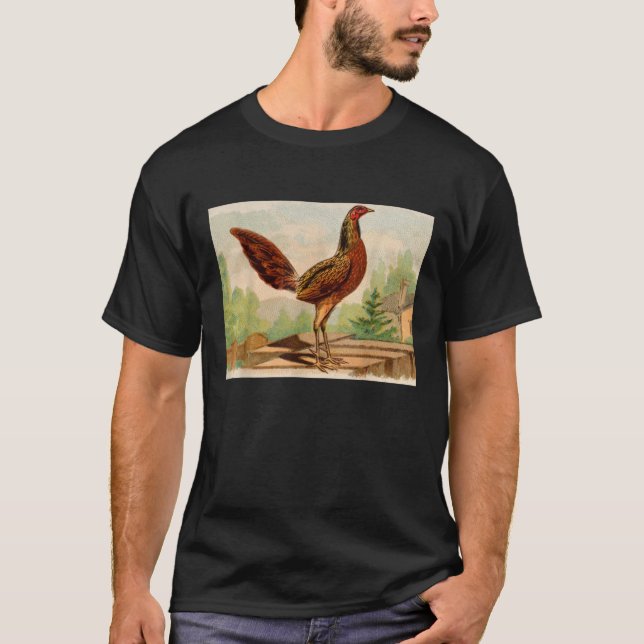 Henny Game Chicken Hennie Gamefowl Rooster Love Sh T-Shirt (Front)