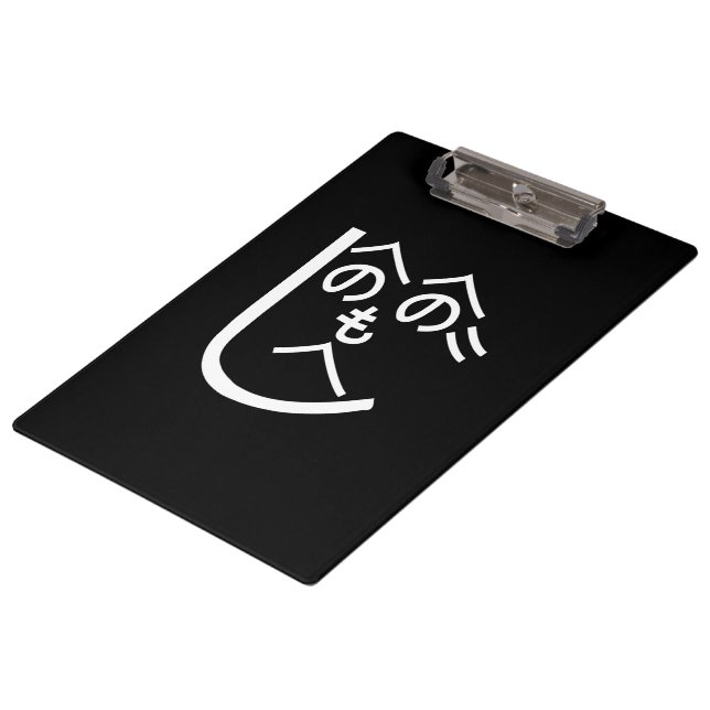 Henohenomoheji へのへのもへじ clipboard (Angled)