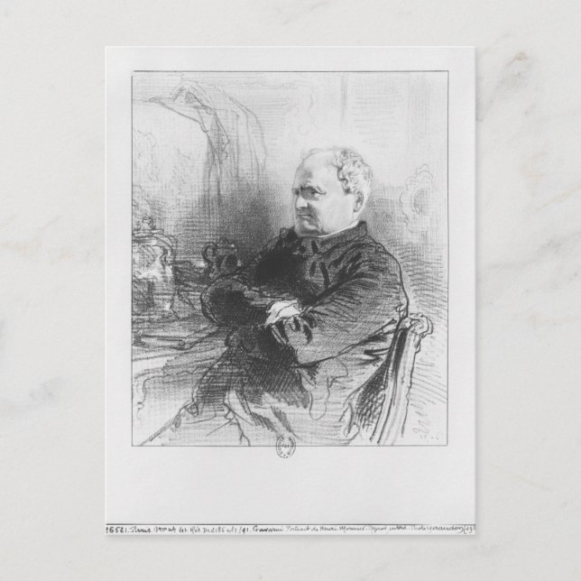 Henri Bonaventure Monnier Postcard (Front)