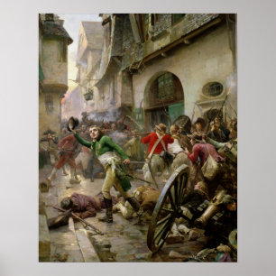 Henri de La Rochejaquelein at Battle of Poster