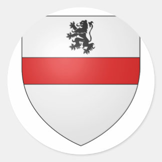 Henri de Oeffte, Netherlands Classic Round Sticker
