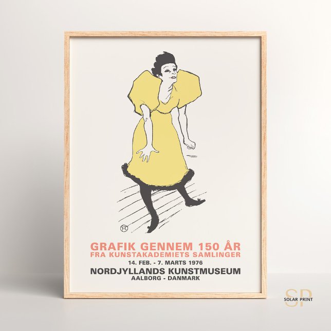 Henri De Toulouse Lautrec Art Print Miss Polaire (Creator Uploaded)