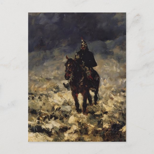 Henri de Toulouse-Lautrec- Cuirassier Postcard (Front)