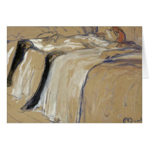 Henri de Toulouse-Lautrec Femme allongée sur son