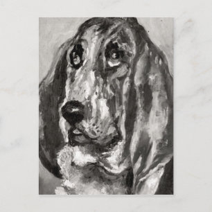 Henri de Toulouse-Lautrec   Head of a Dog Running, Postcard