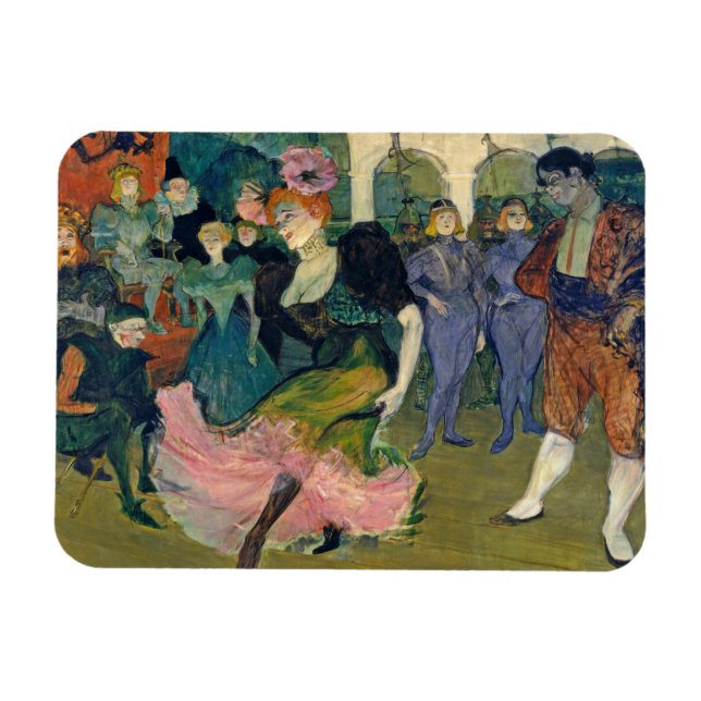 Henri de Toulouse-Lautrec | Map: Magellan's Voyage Magnet (Horizontal)